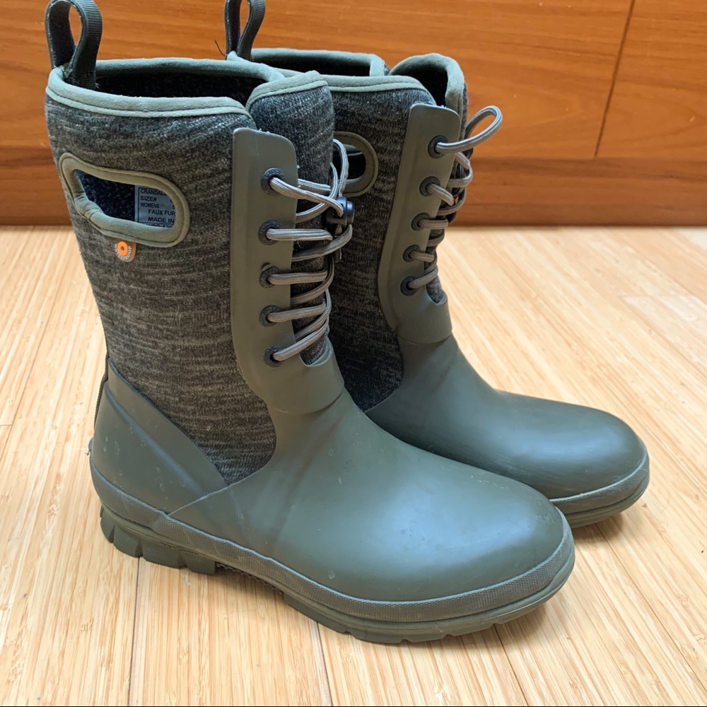 BOGS rated -40° insulated waterproof winter snow boots, women’s 9, 40.